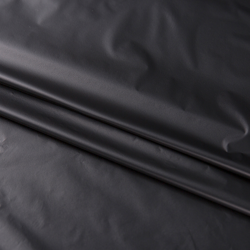 من السهل معالجة فيلم TPU Black Polyester TPU الأسود